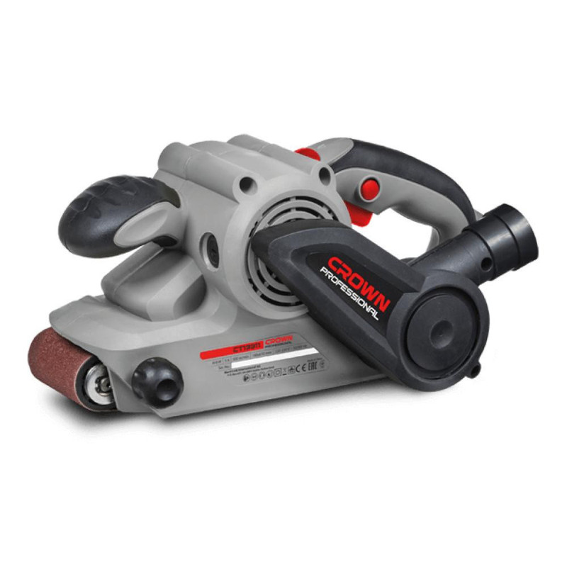 Стрічкова шлифувальна машинка CROWN CT13311